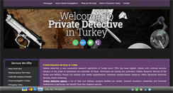 Desktop Screenshot of privatedetectiveinturkey.com