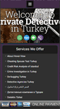 Mobile Screenshot of privatedetectiveinturkey.com